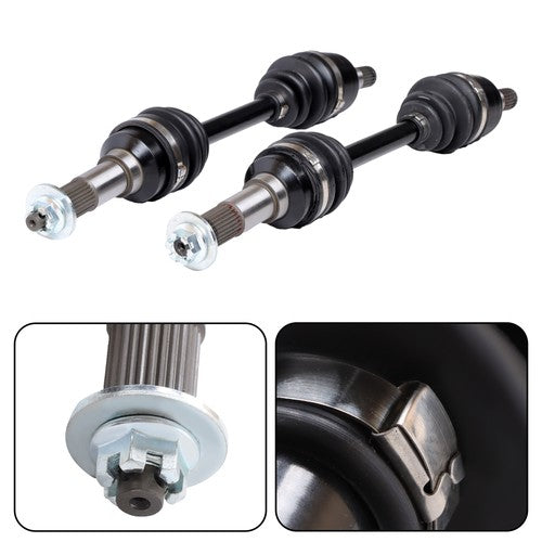 Solid Spare 2PCS Front Left Right CV Axles Drive Shaft For Yamaha Kodiak 400 YFM 2000-2002