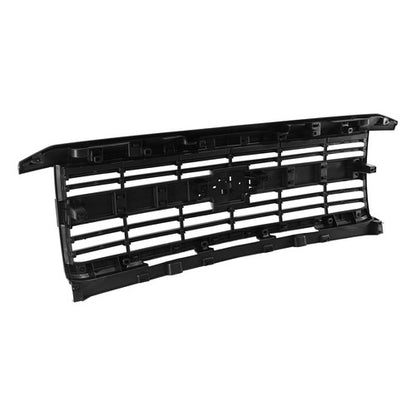 Fits Silverado 2500 HD 3500 HD 2015-2019 Front Upper Grille Hood Black Painted
