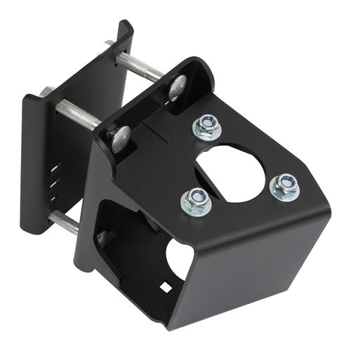 Solid Spare Trailer Tongue Jack Bolt-On Relocation for 3-Bolt/ A-Frame Tongue Jack Tailgate