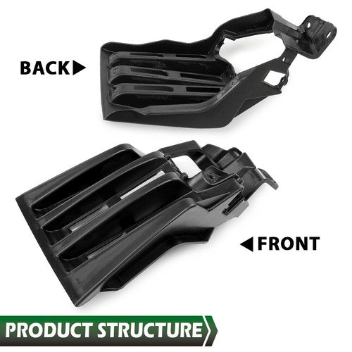 Solid Spare Fog Light Bracket Fit For 2013-2015 Lexus ES350 ES300h Left+Right Pair Set