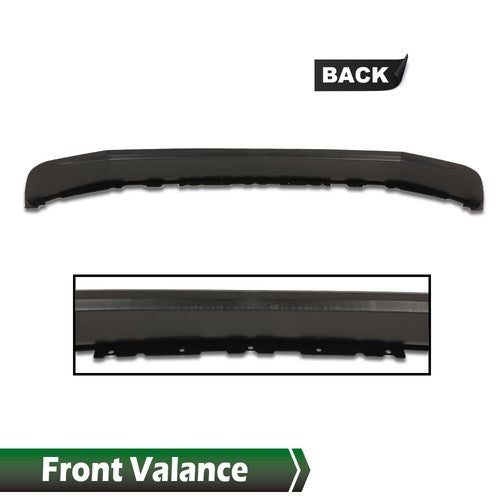 Solid Spare Front Lower Valance Black Fit For 2011-2016 Ford F250 F350 F450 Super Duty 4WD