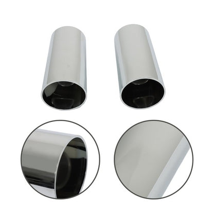 Solid Spare 33mm Chrome Plastic Cylinder Lug Nut Covers Caps Thread on for Semi Truck 20PCS