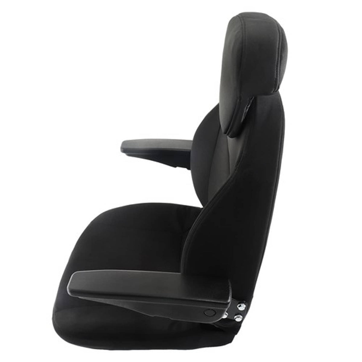 Solid Spare Fit For New Holland Loader/Backhoe Seat Assy - Fits Various Models - Black Cloth