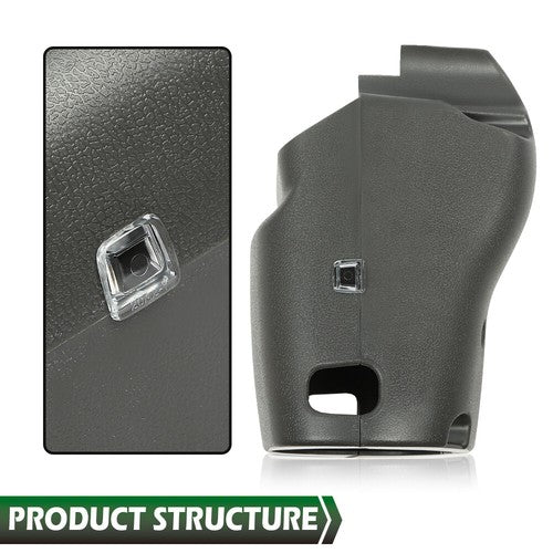 Solid Spare Fit For 1990-1995 Toyota 4Runner Truck Steering Column Cover Trim Gray