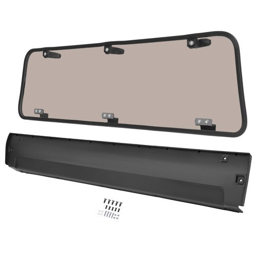 Solid Spare For Polaris General 1000 4 XP 4 1000 2016-2025 UTV Tinted Rear Windshield Window
