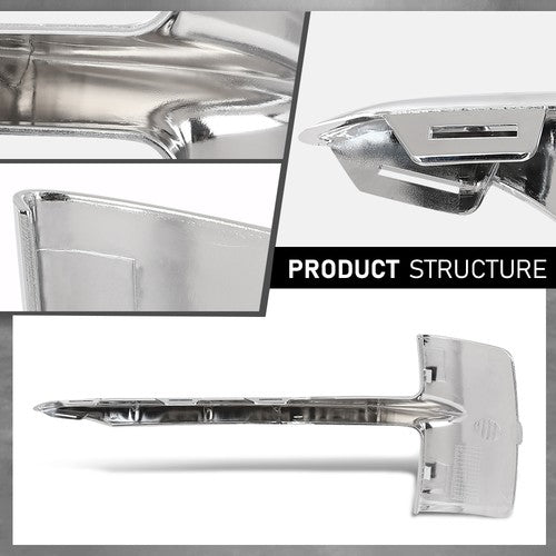Solid Spare Front Bumper Trim Molding Left+Right Fit For 14-18 BMW X5 Type 1 Standard Line