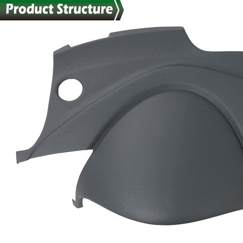 Solid Spare Fit For 2004-2008 Acura TL Sedan Front Upper Dash Board Cover Cap Light Gray