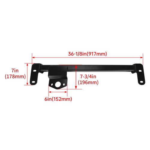 Solid Spare For 2009-2022 23 Dodge Ram 2500 3500 4WD Steering Gear Box Stabilizer Bar Brace