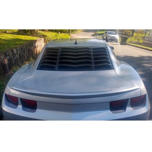 Solid Spare Rear & Side Window Louvers Cover For 2010-2015 2011 2012 2013 2014 Chevy Camaro