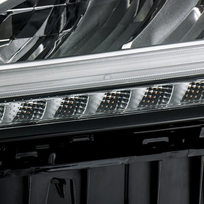 Solid Spare Clear Black Housing For 2019-2021 Nissan Murano Pair LH&RH Projector Headlights
