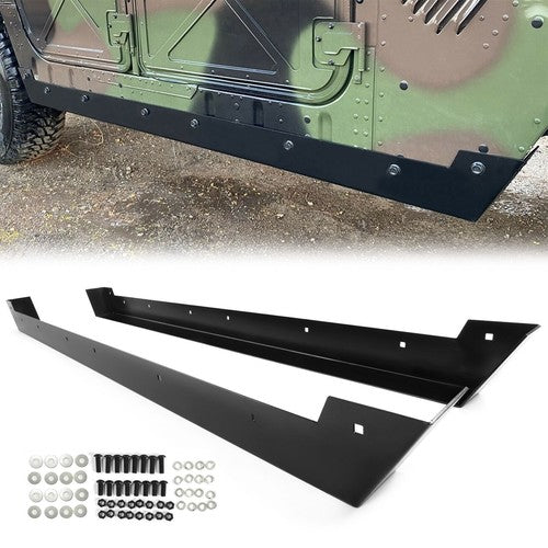 Solid Spare Pair of Rock Sliders Rock Panel Steel For All Variants Of Hmmwv's M998 M1038 Etc