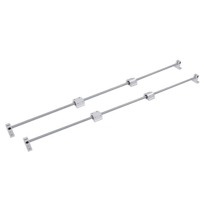 Solid Spare 2Pcs 8×750mm Linear Motion Rail Shaft Slide Guide w/ 4 SCS8UU Bearing & SK8 Rail