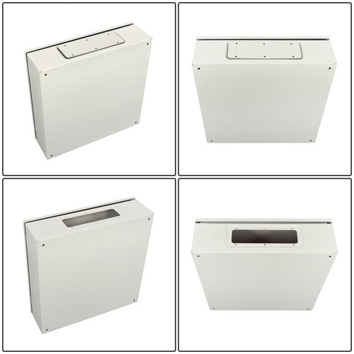 Solid Spare Electrical Enclosure 20x20x6" Carbon Steel IP65 Wall Mount Junction Box w/ Lock