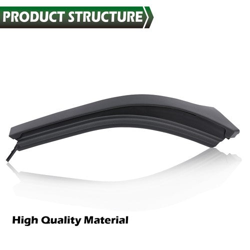 Solid Spare Front Left+Right Side Bumper Trim Filler Molding Fit For 2010-2018 Ram 2500 3500