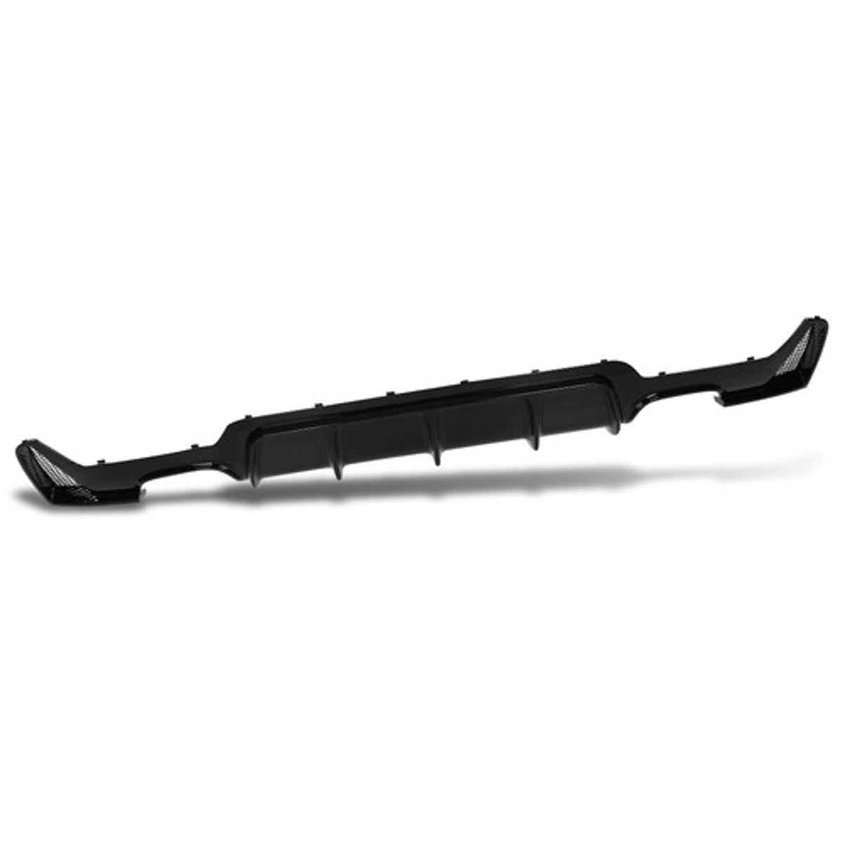 Solid Spare Rear Bumper Diffuser Quad Exhaust Fit For 14-20 BMW F32 F33 F36 4 Series M Sport