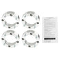 Solid Spare New For Polaris Ranger RZR Sportsman Silver 2" 4x156 Wheel Spacers 3/8"-24