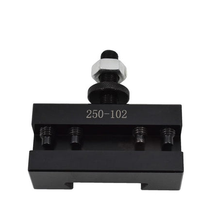 Solid Spare 2Pcs AXA 2# 250-102 Quick Change Tool Post Boring Turning Holder