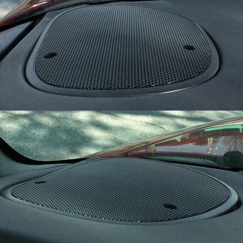 Solid Spare 2PC For 98-05 Chevrolet S-10 Blazer Left & Right Upper Dash Speaker Cover Grille