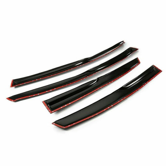 Solid Spare For 2013-2015 Nissan Altima Sedan Window Visor Rain Guard Deflector JDM 3D Wavy