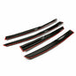 Solid Spare For 2013-2015 Nissan Altima Sedan Window Visor Rain Guard Deflector JDM 3D Wavy