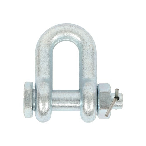 Solid Spare G80 5/16" x 2' V Type Towing Chain Bridle with 15" J and Grab Hooks Steel New