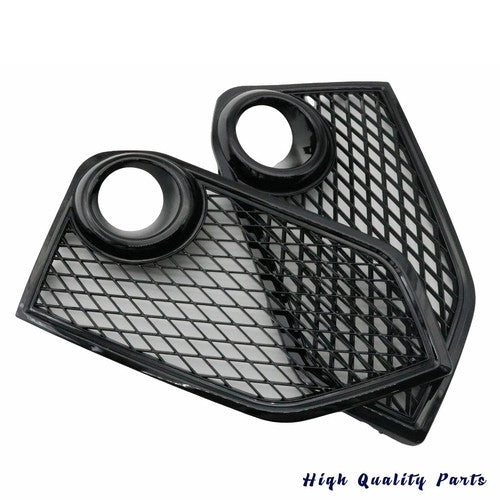 Fit 2017-2021 Honda Civic Type R Black Open Mesh Fog Light Lamp Covers