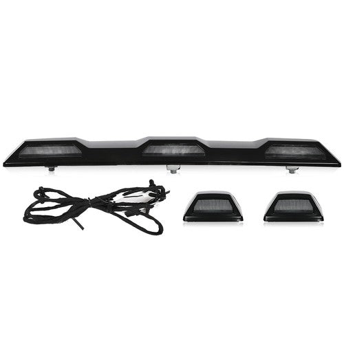Solid Spare Amber LED Roof Marker Light Kit Fit For 2020-2023 Silverado Sierra 2500HD 3500HD
