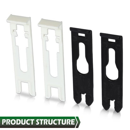 Solid Spare Fit For Buick Chevrolet GMC Oldsmobile Headlight Headlamp Retaining Clips 4pcs