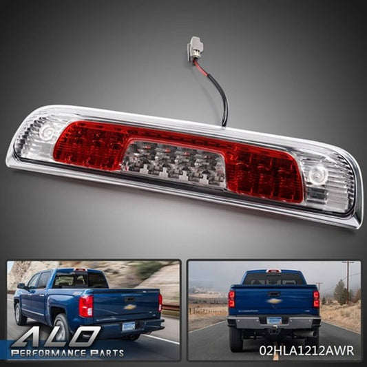 Solid Spare Fit For 14-2018 Chevy Silverado GMC Sierra LED Third Tail Brake Light Cargo Lamp