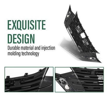 Solid Spare Front Bumper Upper Grille Fit For 2024-2025 Nissan Sentra S SV 62310-6LY0A