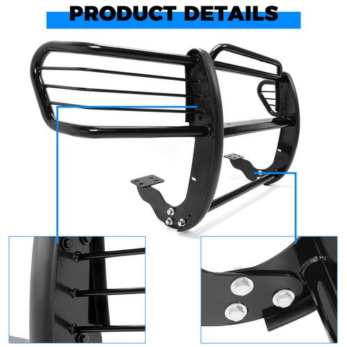 Solid Spare Brush Grille Guard Bumper Push Bar For Toyota 4 Runner 96-98 For Tacoma 98-00