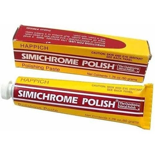 Solid Spare Simichrome TUBE-50G Outshining Metal Polish 1.76 oz Prevents Tarnishing