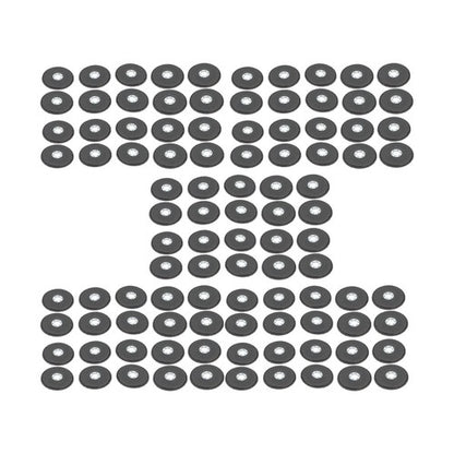Solid Spare 100Pack 4-1/2"×7/8'' 40 Grit T29 Premium Zirconia Flap Disc Sanding Grinding US