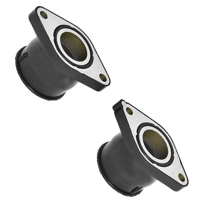 Solid Spare 2Pcs Carburetor Holder Intake Manifold Boots For Yamaha XT350 TT350 861987