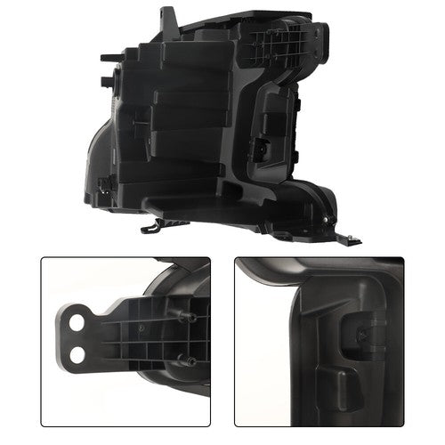 Solid Spare Headlight Pair Projector For 2021-2023 GMC Yukon(XL) Passenger+Driver Side Clear