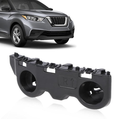 Solid Spare Fit For 18-2019 Nissan Kicks Front Bumper Retainer Bracket Right Passenger Side
