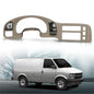 Solid Spare Fit For 95-05 Chevy Astro GMC Sarfari Dash Radio Cluster Trim Bezel Vent Panel