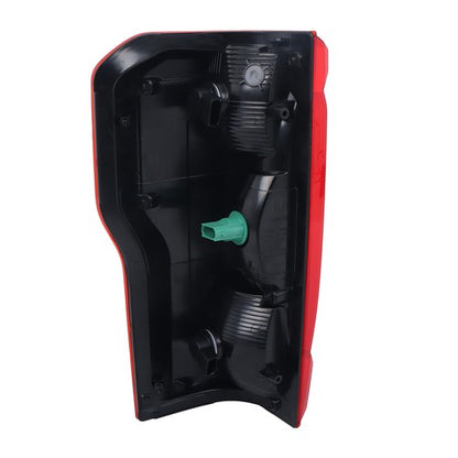 Solid Spare w/o Blind Spot Tail Light For 2023-2024 Ford F250 F350 Black Rear Right Halogen