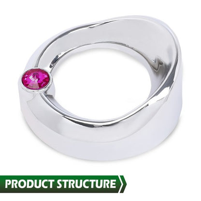 Solid Spare Fit For Older Freightliner Century w/ Purple Jewel Visor 2 3/8" Gauge Cover