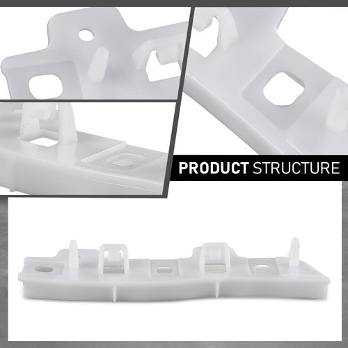 Solid Spare Pair Front Bumper Retainer Support Bracket For 2013 2014 2015 2016 Ford Escape