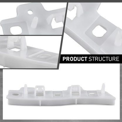 Solid Spare Pair Front Bumper Retainer Support Bracket For 2013 2014 2015 2016 Ford Escape