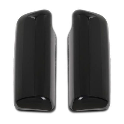 Solid Spare Black Replacement Door Mirrors Covers Right+Left Side Fit For Peterbilt 579