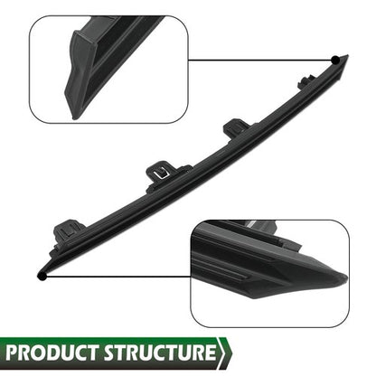 Solid Spare Fit For 19-2022 Toyota Rav4 Right Front Bumper Grille Insert Upper Trim Molding