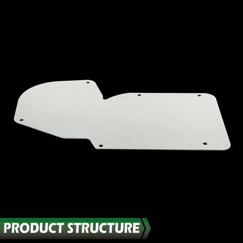 Solid Spare Fit For 68-82 Chevy Corvette A/C and Heater Delete Panel Plate New
