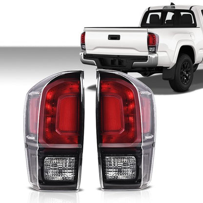 Solid Spare Rear Tail Lights Brake Lamps Fit For 2016-2021 Toyota TRD Tacoma All Models