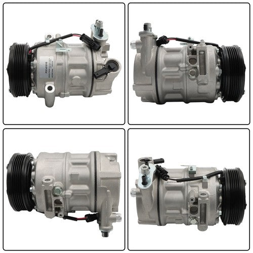 Solid Spare NEW A/C Compressor For Chevrolet Cruze 16 Chevrolet Cruze Limited 2012-2014 15