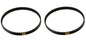 Solid Spare (2) NEW OEM Porter Cable Dewalt Sander Drive BELT 60 Toothed