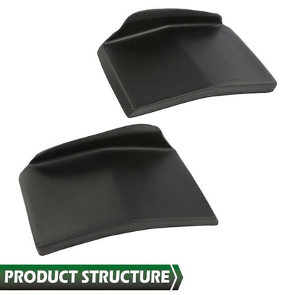 Solid Spare Front & Rear Bumper Fillers Fit For 80-92 Cadillac Deville Fleetwood Brougham