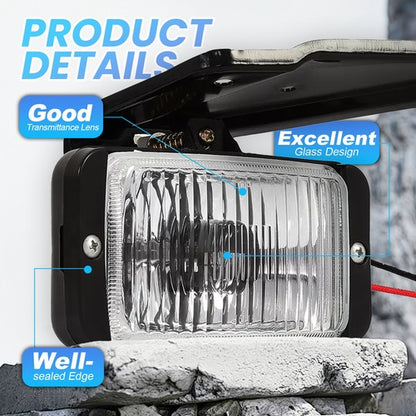Solid Spare Halogen Chrome Fog Lights Lamp For 1988-1999 2000 Chevy GMC C/K 1500 C2500 K2500