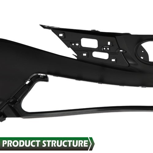 Solid Spare Front Upper Bumper Cover Fit For 2013 2014 2015 Toyota RAV4 USA Built Plastic